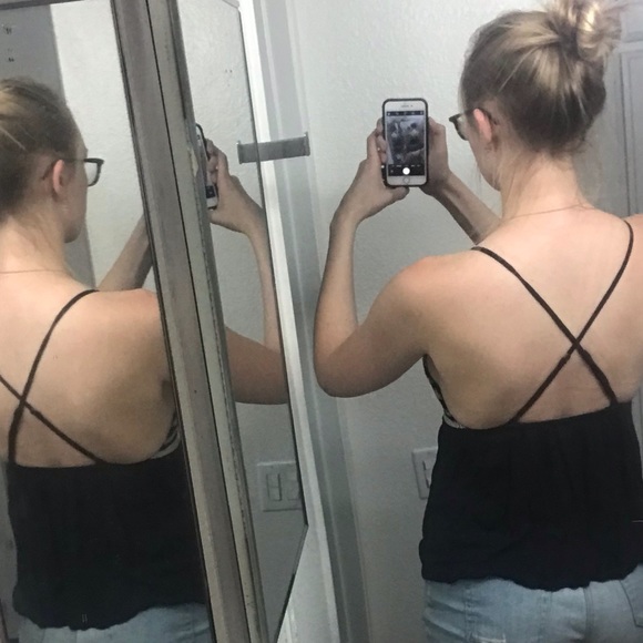 Cross-back tank top - Picture 2 of 2